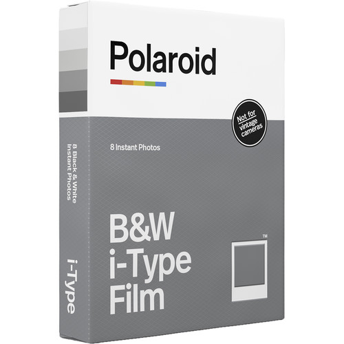 Polaroid Black and White i-Type Instant Film (8 Exposures)